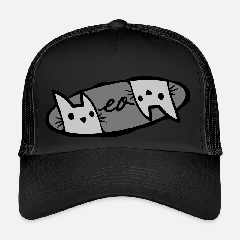 Meow 2 Cats Logo Casquette trucker 