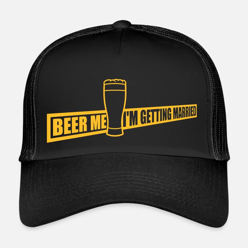 Beer Me Getting Married Trucker Cap