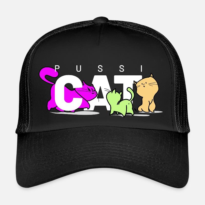 pussi cats weiss Trucker Cap