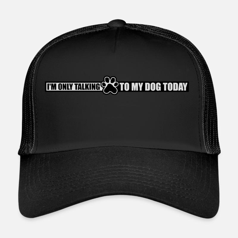 ne parler qu’au chien Casquette trucker 