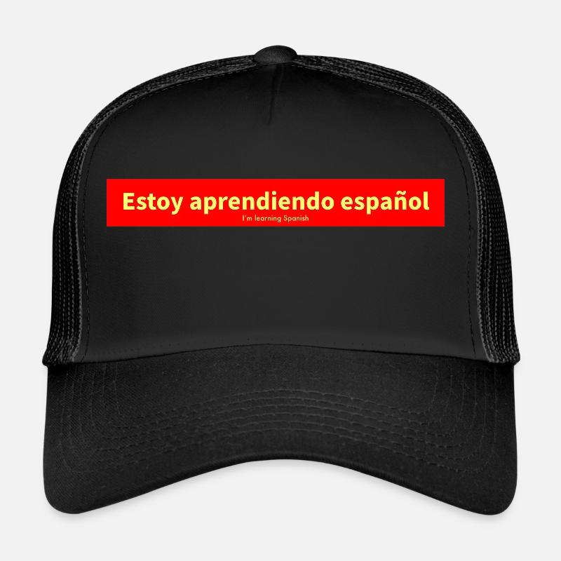 Spanish - Trucker Cap - black/black