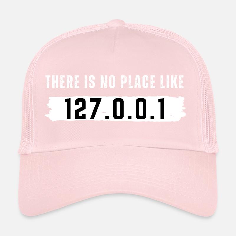 Il n’y a pas d’endroit comme 127.0.0.1 IT Informatik AI Casquette trucker 