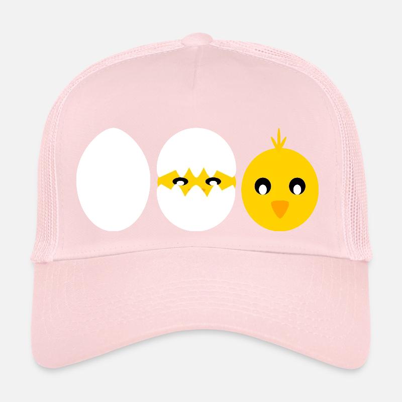 Poussin à éclosion de bande dessinée Casquette trucker 