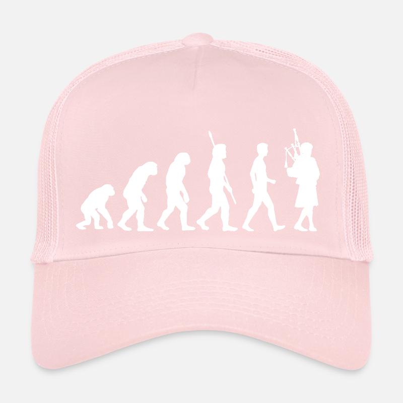 Cornemuse Évolution Écosse Musique Cornemuseur Casquette trucker 