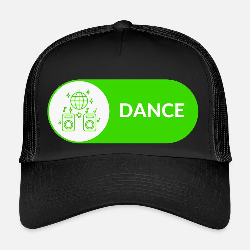 Bouton Danse Casquette trucker 