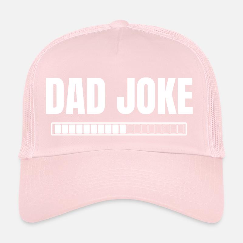 Dad Joke Loading Dad Gift Funny Trucker Cap