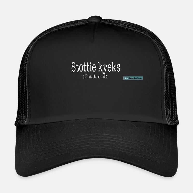 stottie cakes - Trucker Cap - black/black