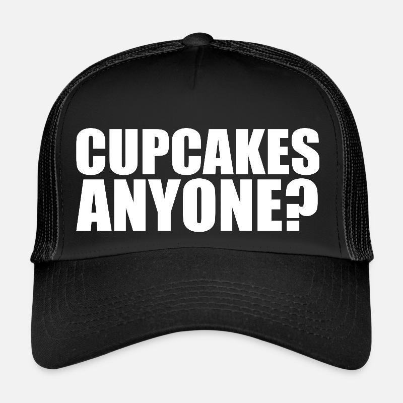 Cupcakes Anyone Funny Baker Baking Pastry Chef Trucker Cap