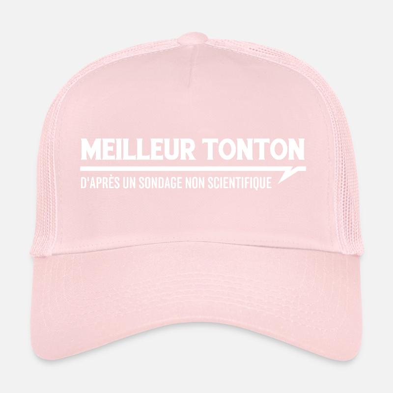 MEILLEUR TONTON - d'après un sondage ... Casquette trucker 
