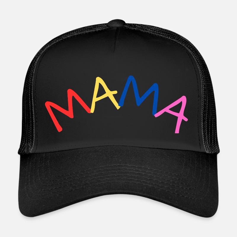 Mama - Trucker Cap - black/black
