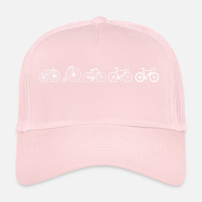 Evolution Bicycle - Old - History - Invention Trucker Cap