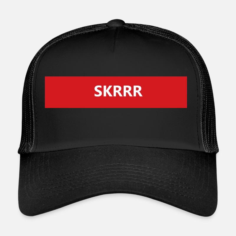 SKRRR red Trucker Cap