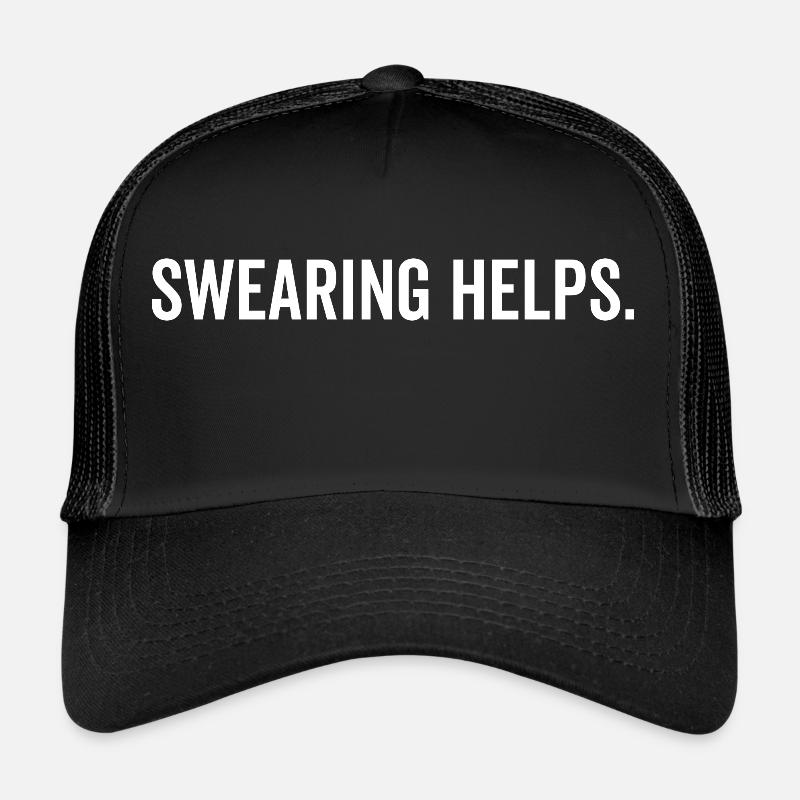 Fluchen hilft Trucker Cap