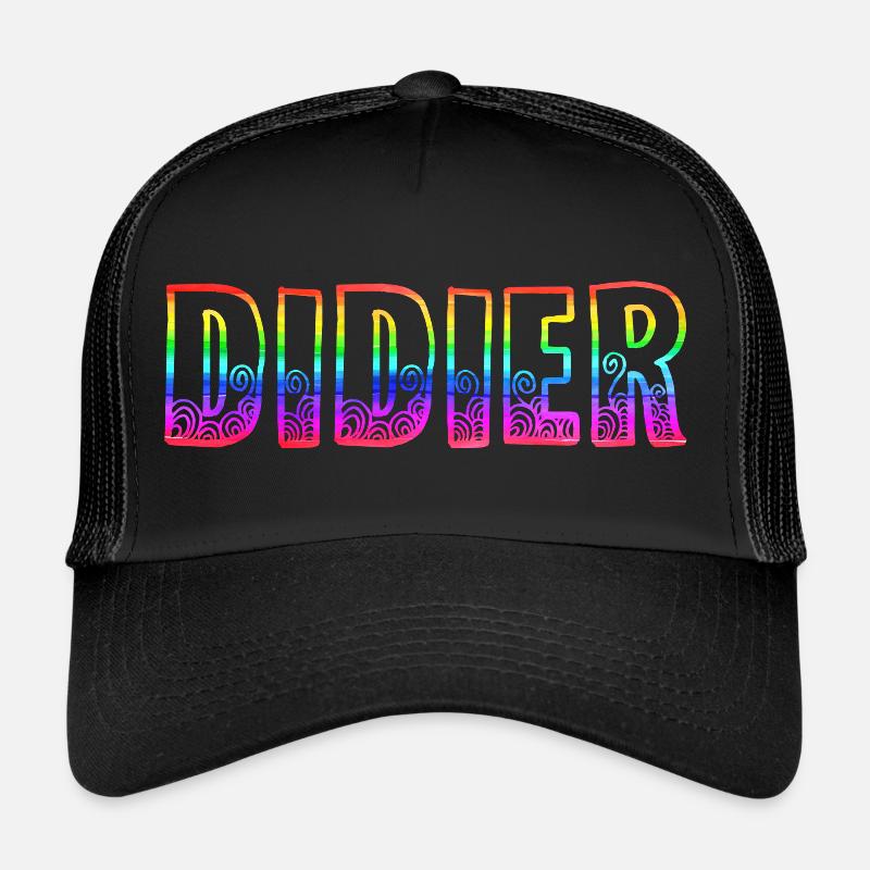didier rs arc-en-ciel Casquette trucker 