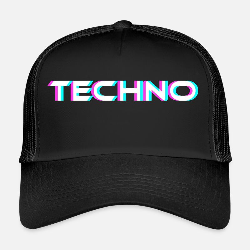 Techno Electro Music EDM Hardstyle Trucker Cap