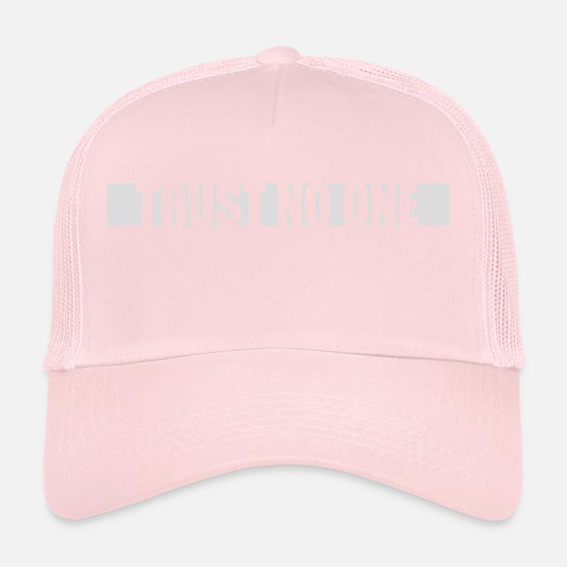 ne faites confiance à personne pour ne citer Casquette trucker 