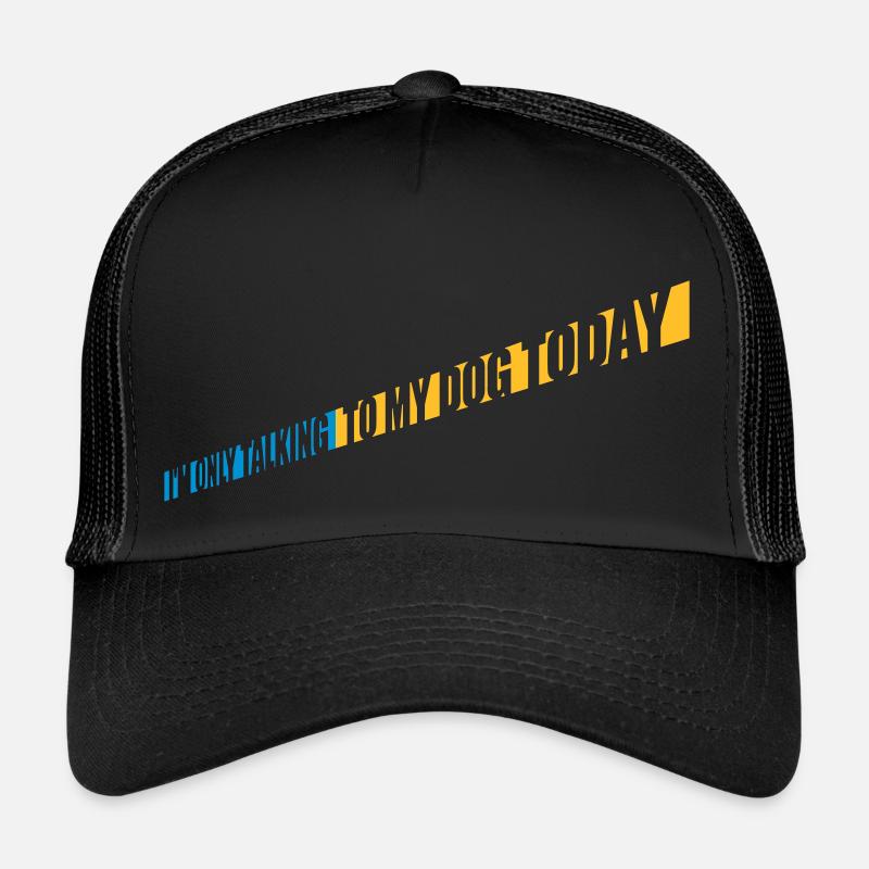 ne parler qu’au chien Casquette trucker 