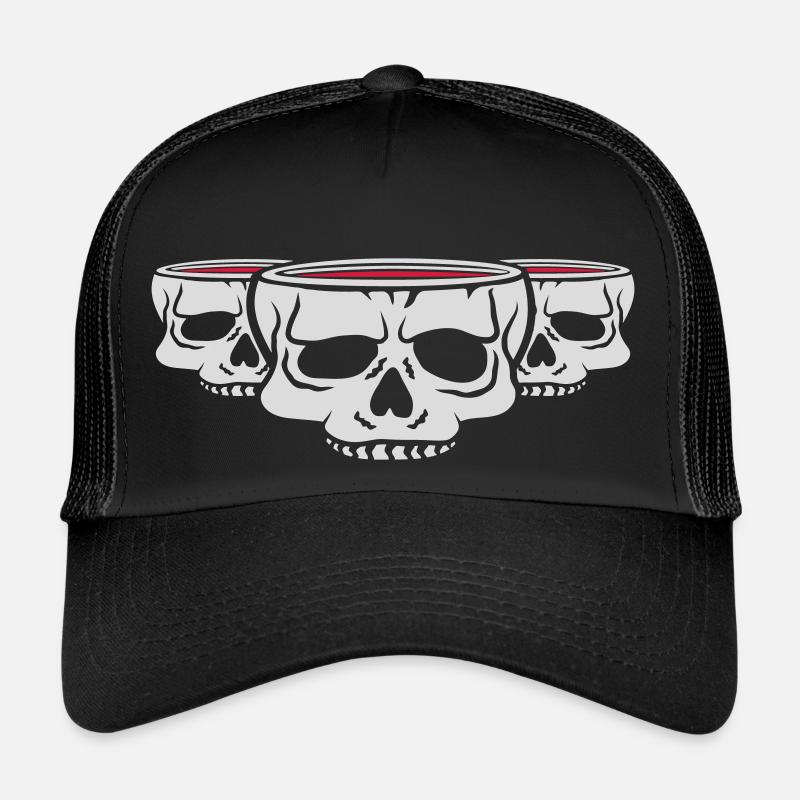 Horror Team Mug Skull Casquette trucker 