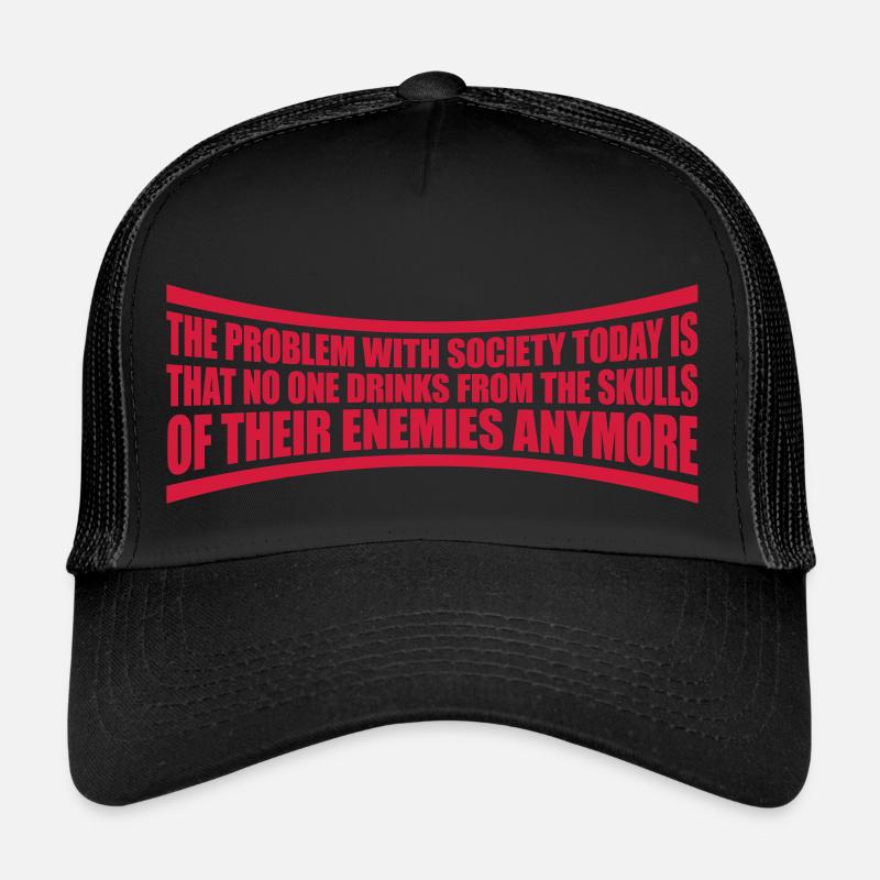 boissons de crânes ennemis Casquette trucker 