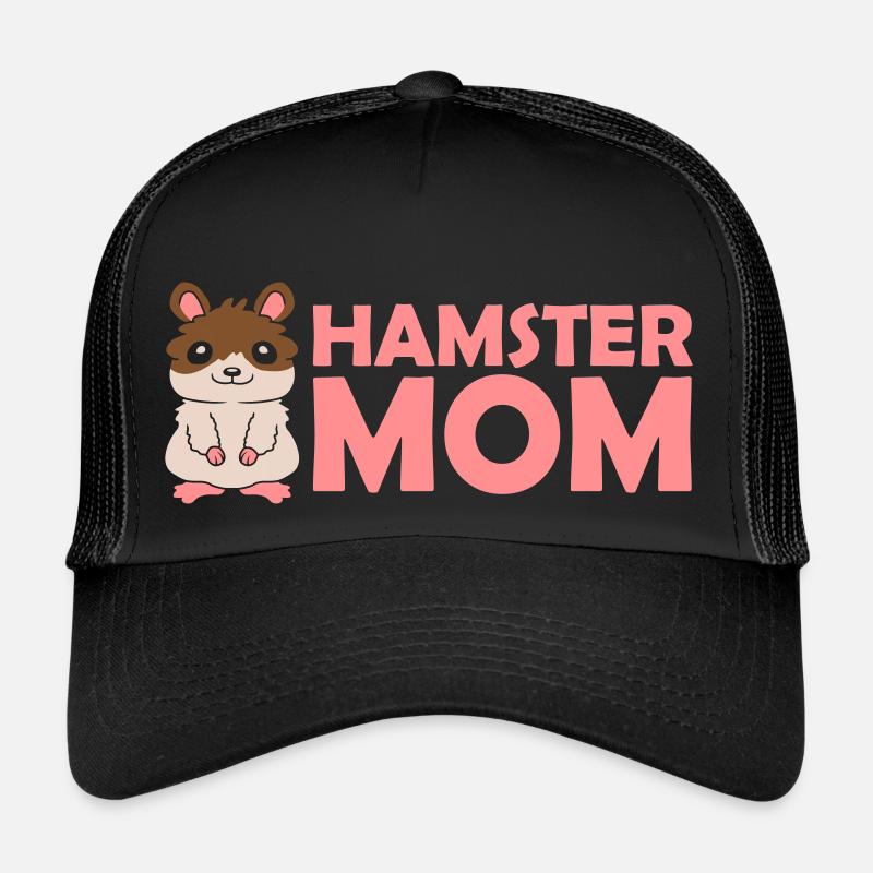 Conception du logo Hamster Mom Casquette trucker 
