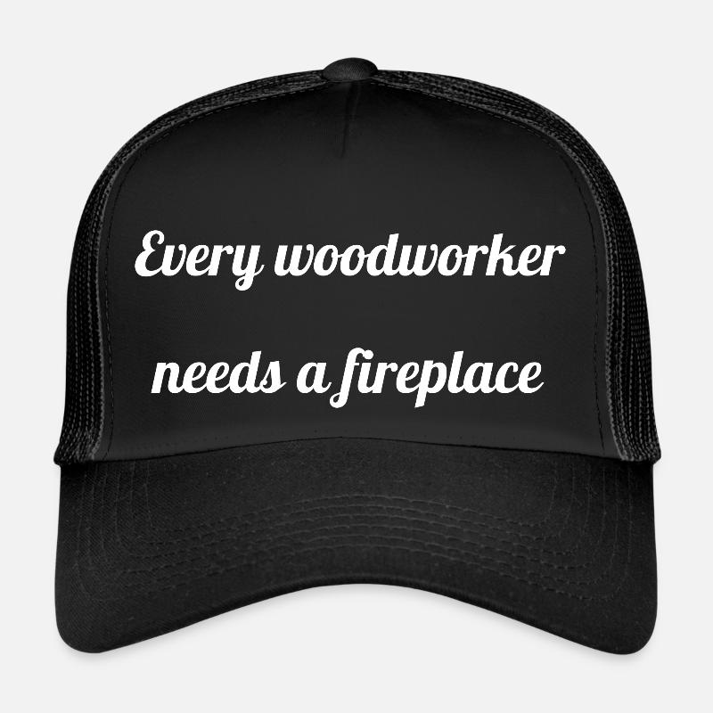 carpenter saw construction carpenter axes joke Trucker Cap
