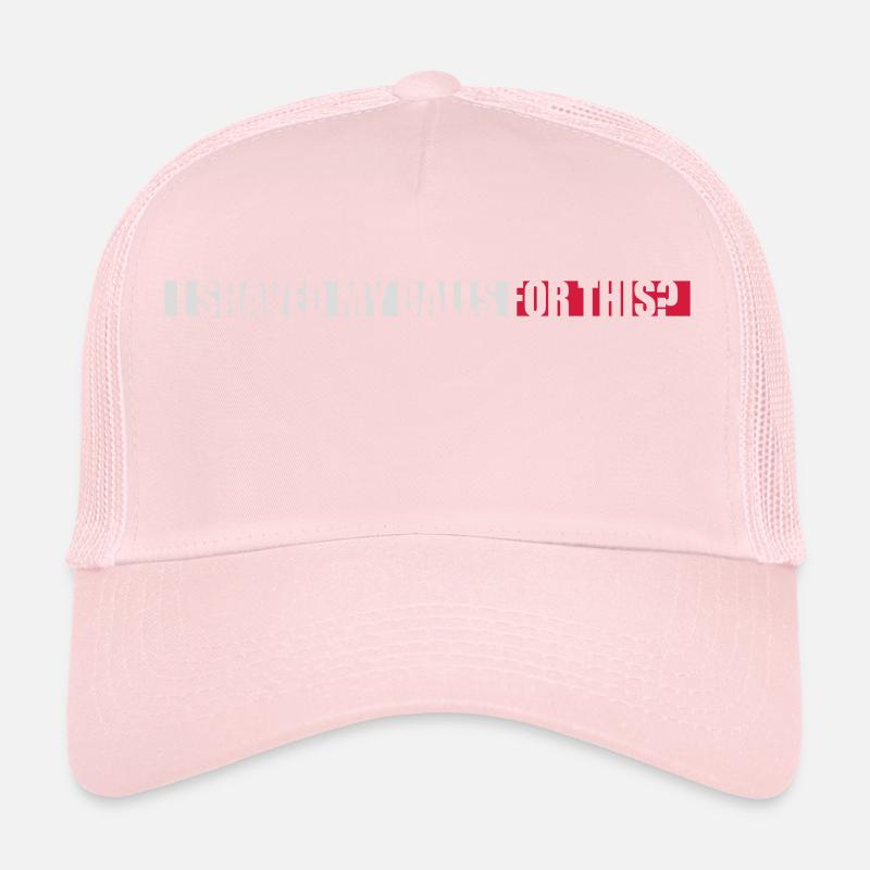 Je me suis rasé les couilles Casquette trucker 