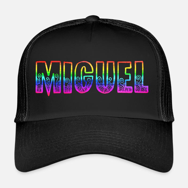 Miguel RS Arc-en-ciel Casquette trucker 
