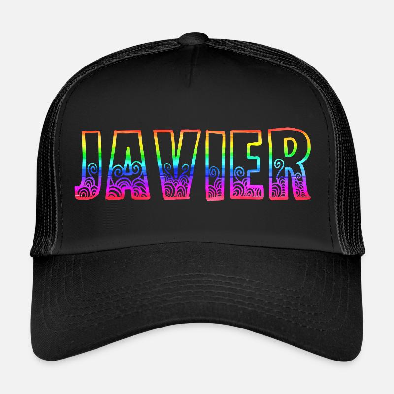 javier rs regenbogen Trucker Cap