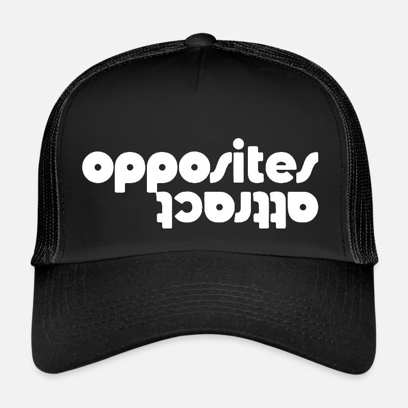 Opposites Attract Trucker Cap