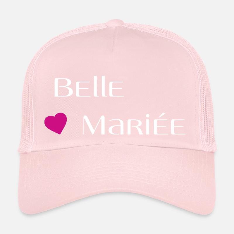Belle mariée Casquette trucker 