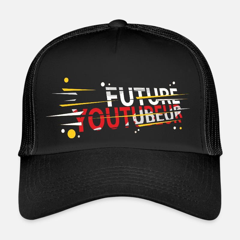 future youtubeur Casquette trucker 