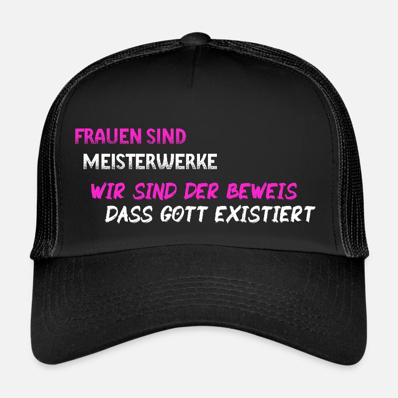Femmes chefs d'œuvre - BLK WE Casquette trucker 