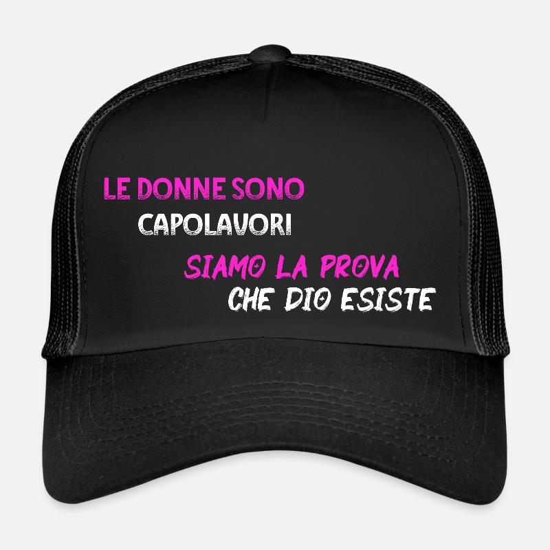 Femmes chefs d'oeuvre - BLK WE Casquette trucker 