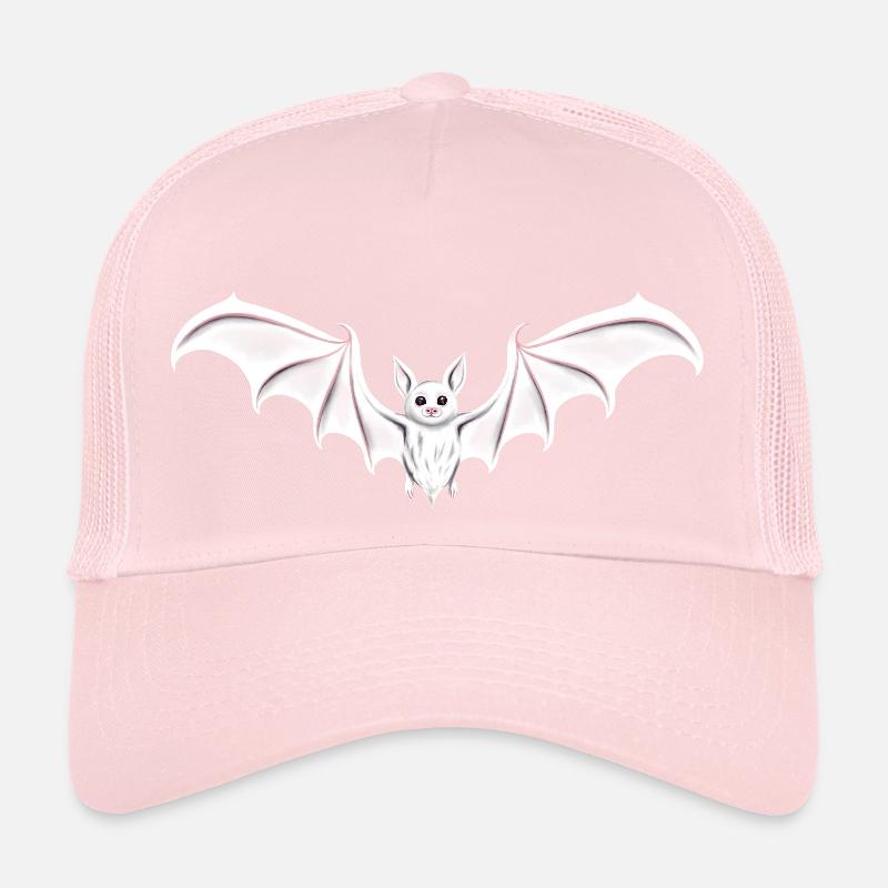 Fledermaus chauve-souris blanche goth Casquette trucker 
