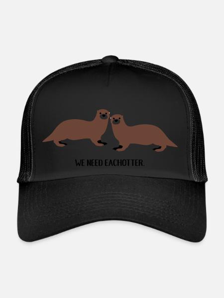 We need eachotter - Trucker Cap - black/black