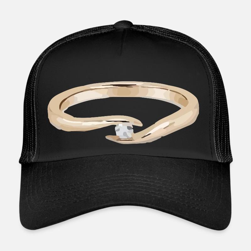 Ring - Trucker Cap - black/black