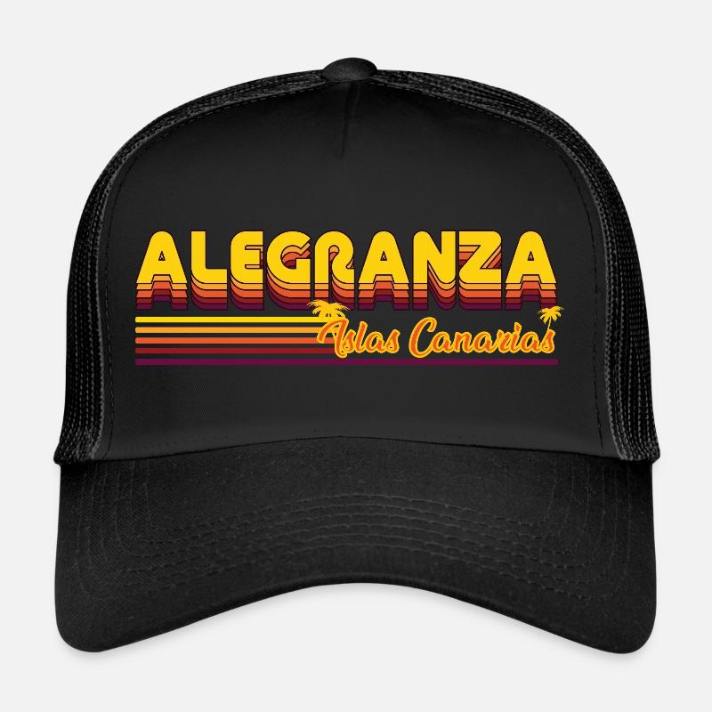 Alegranza Canaries Island Design Casquette trucker 