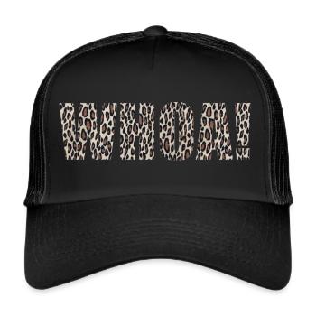 Whoa Leo Reining Sliding Stop - Trucker Cap - black/black - Front