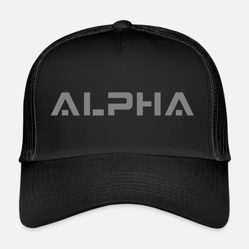Alpha Casquette trucker 