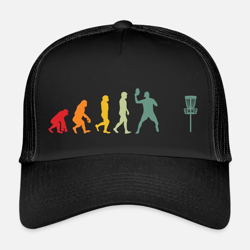 Disc Golf Evolution vintage rétro Casquette trucker 