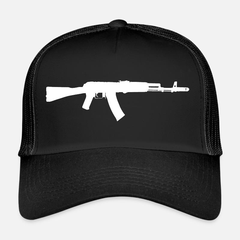 AK 47 - Автомат Калашникова - Automat Kalaschnikow Trucker Cap