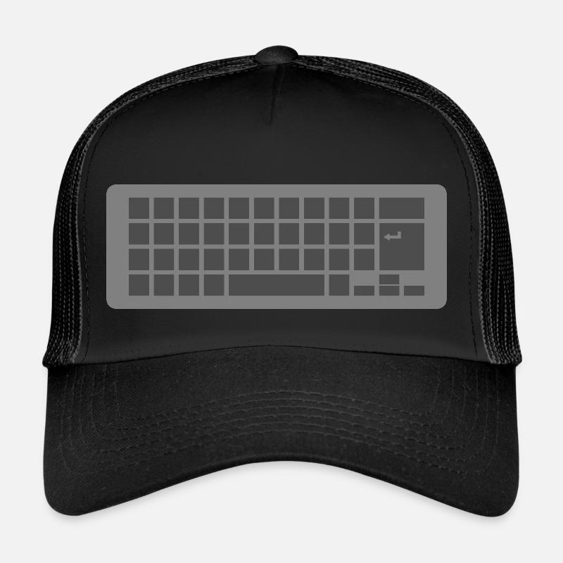 Computer keyboard keyboard Trucker Cap