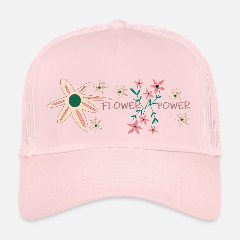 Le pouvoir des fleurs Casquette trucker 
