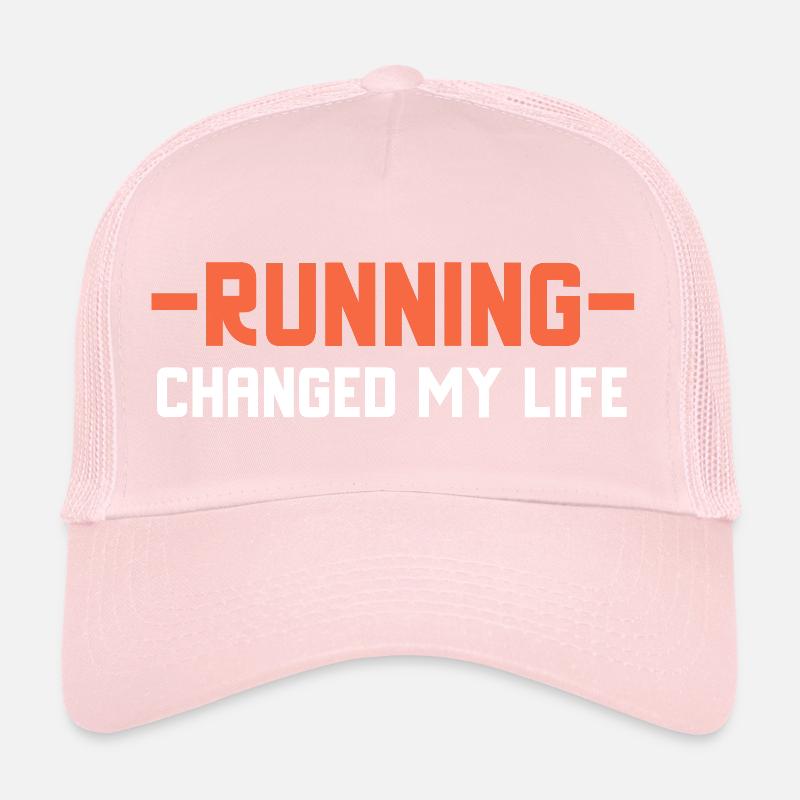 Course a pied, running Casquette trucker 