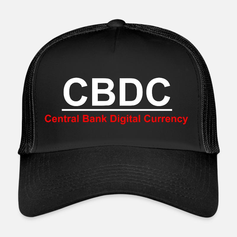 CBDC, monnaie numérique de la banque centrale Casquette trucker 