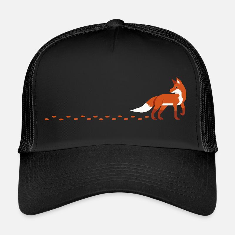 Fox Fox Track - Trucker Cap - black/black