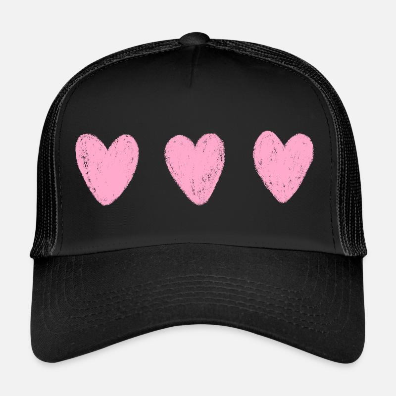 3 Herze Trucker Cap
