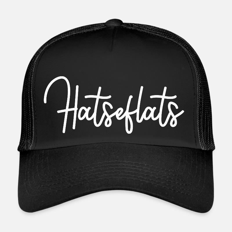 Hatseflats (blanc) Casquette trucker 