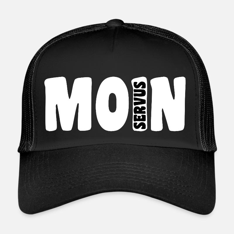 Moin Servus | White Trucker Cap