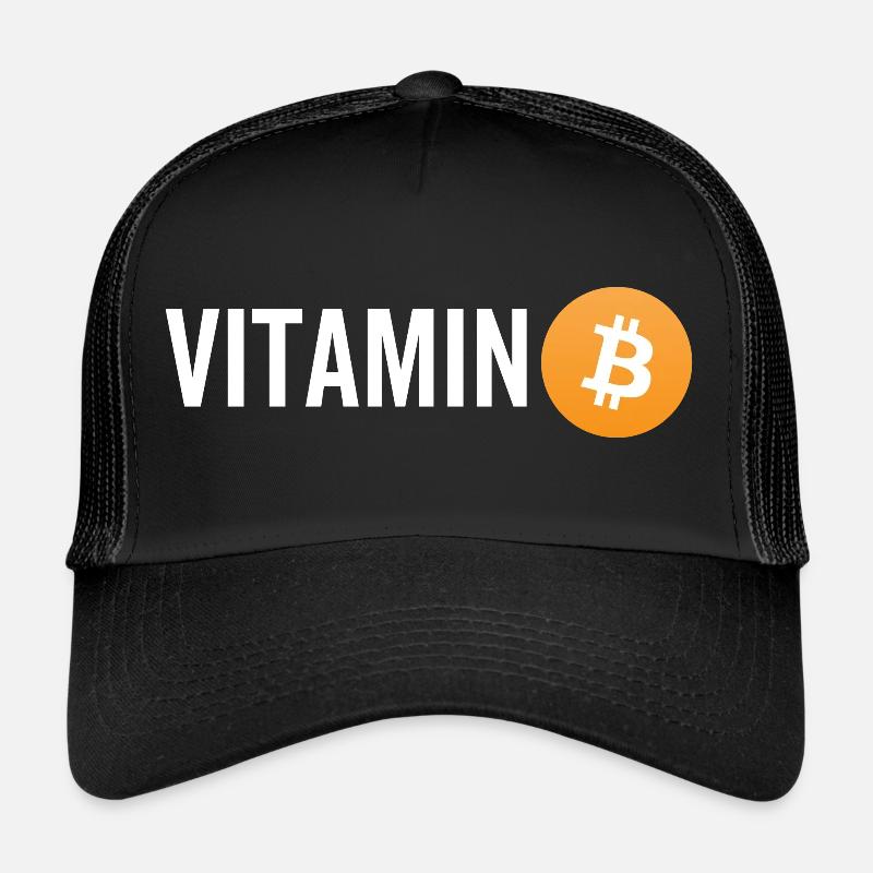 Vitamine Bitcoin Casquette trucker 